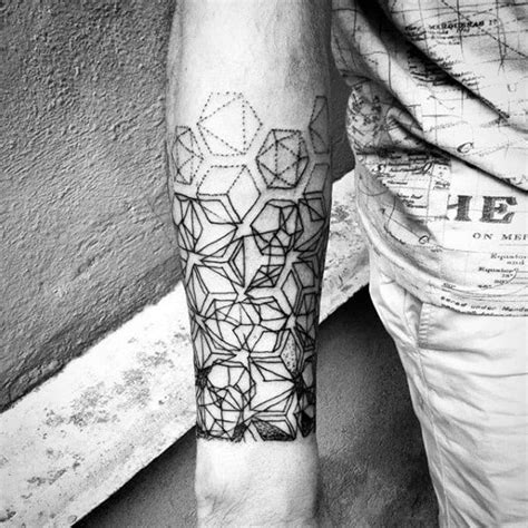 tattoos for men on wrist|geometric wrist tattoo for men.